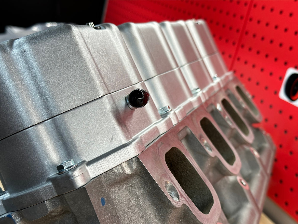 NEW - 2-Piece Gen V LT Valve Covers - Hidden Coils - Finned LT1 L83 L86 L8T