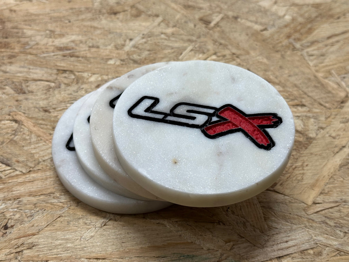 LSX Coaster Set - Stone