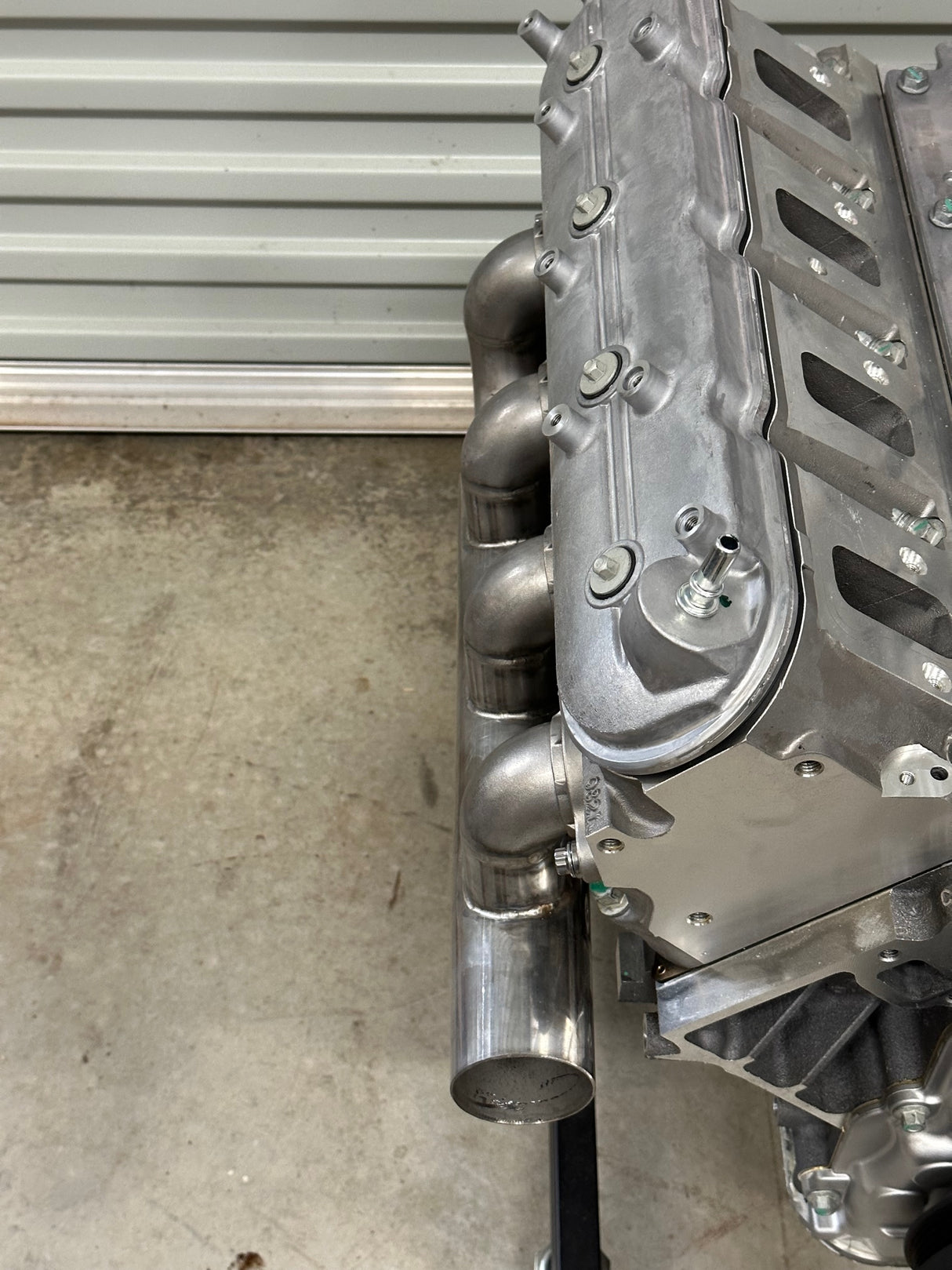 LS Forward Facing Turbo Manifold / Header - Stainless Steel