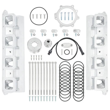 Hellcat Supercharger to LS Cathedral Head Adapter Kit LS1