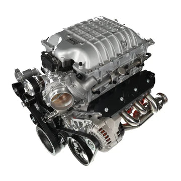 Hellcat Supercharger to LS Rectangle Port Head Adapter Kit LS3