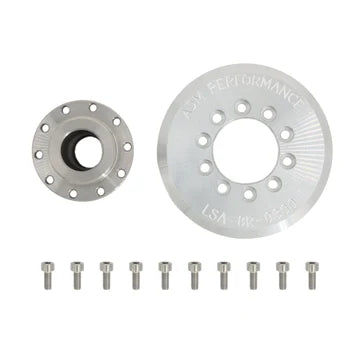 Hellcat Supercharger to LS Rectangle Port Head Adapter Kit LS3