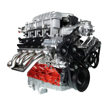 Hellcat Supercharger to LS Rectangle Port Head Adapter Kit LS3