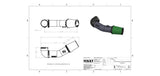 Universal LS3 Swap Cold Air Intake System by Sikky