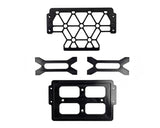 Billet Interstate MT-24F Battery Mount, Grid Top