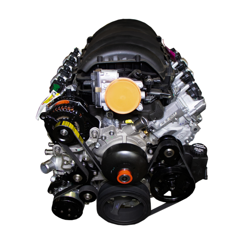 L8T Billet Accessory Drive by Drive Junky - L87 L84 Gen V LT Serpentine Power Steering