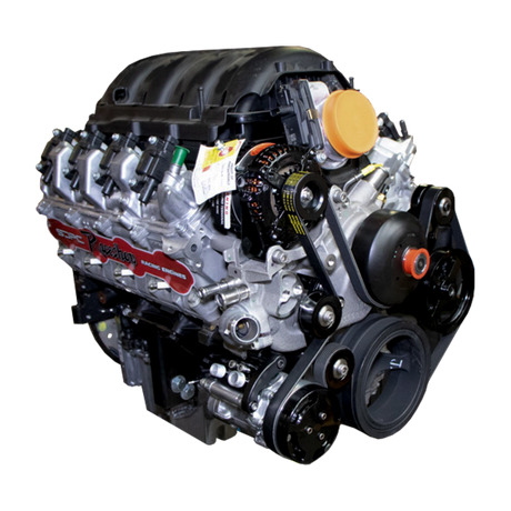 L8T Billet Accessory Drive by Drive Junky - L87 L84 Gen V LT Serpentine Power Steering