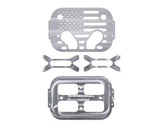 Billet Optima Battery Mount, Flag Top