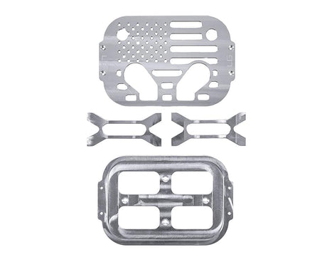 Billet Optima Battery Mount, Flag Top
