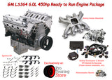 Ready to Run LS364/450hp 6.0L 24x Crate Engine Package with Holley Terminator X Stealth