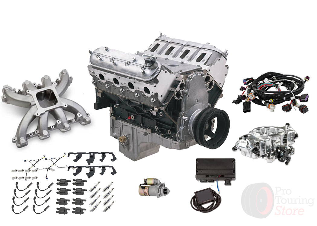 Ready to Run LS364/450hp 6.0L 24x Crate Engine Package with Holley Terminator X Stealth