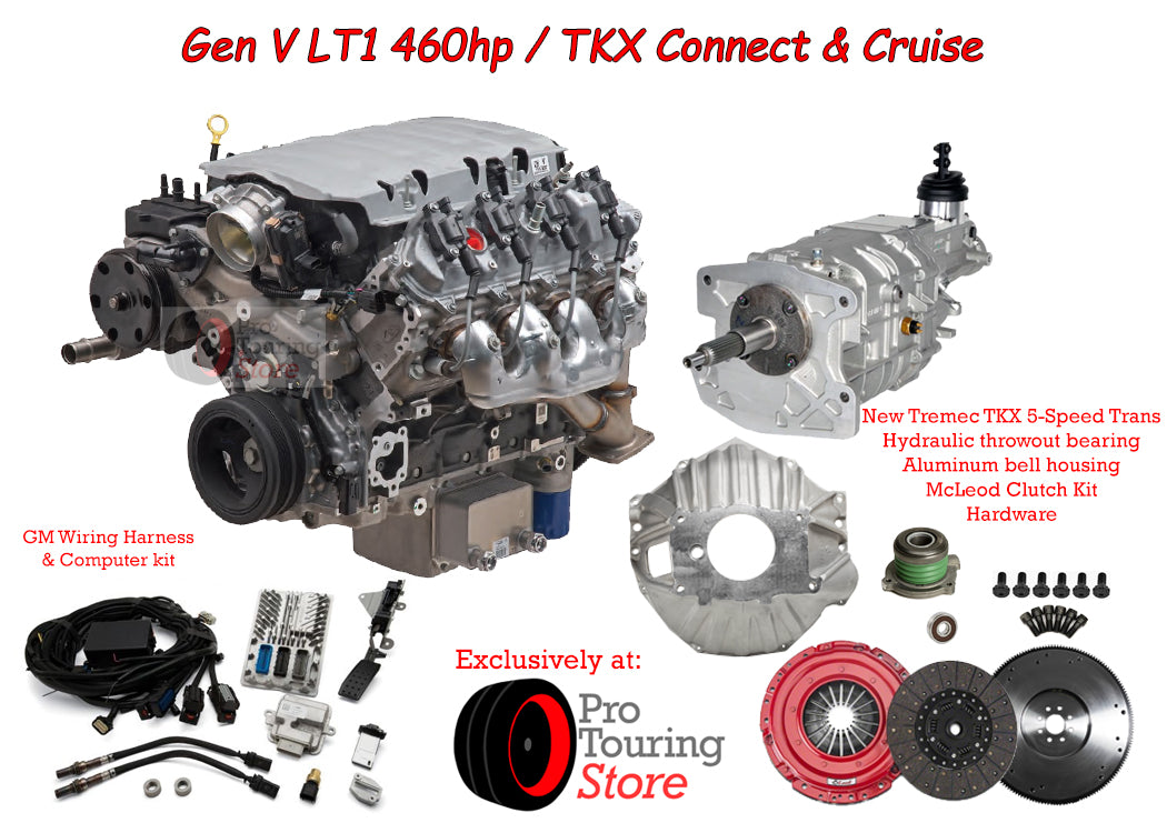 Gen V LT1 460hp TKX 5-Speed Manual Connect & Cruise Package