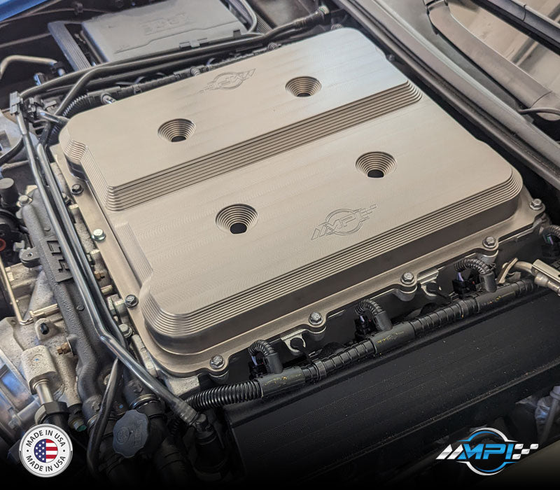 MPI Billet LT4 Supercharger Lid - Cover - Machined Aluminum