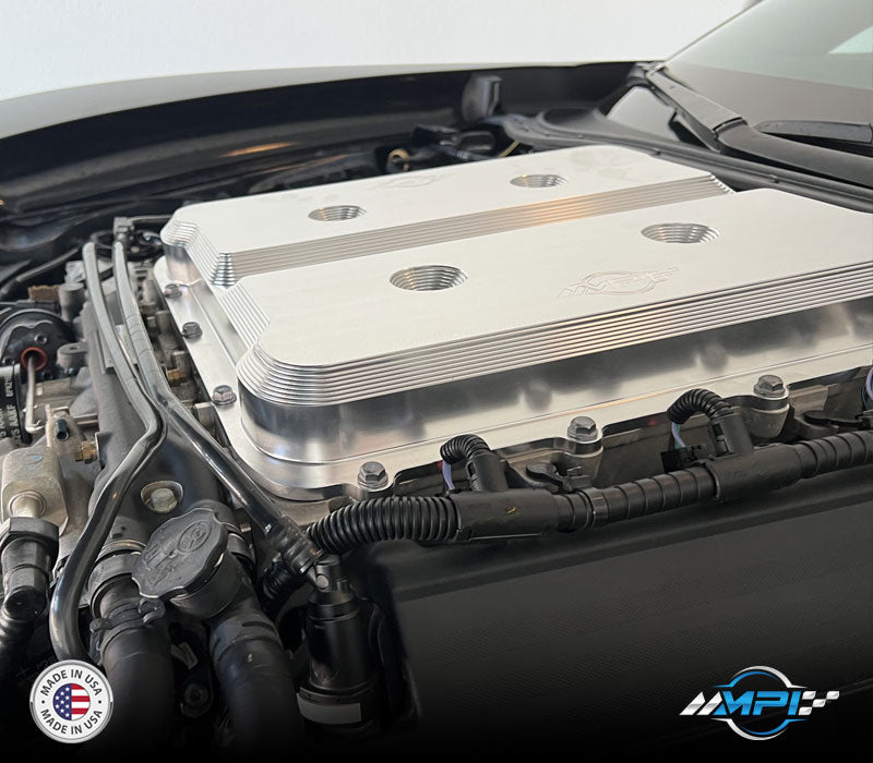 MPI Billet LT4 Supercharger Lid - Cover - Machined Aluminum