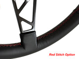 Truss Style Steering Wheel - 14" Leather Wrapped by Lecarra