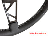 Truss Style Steering Wheel - 14" Leather Wrapped by Lecarra