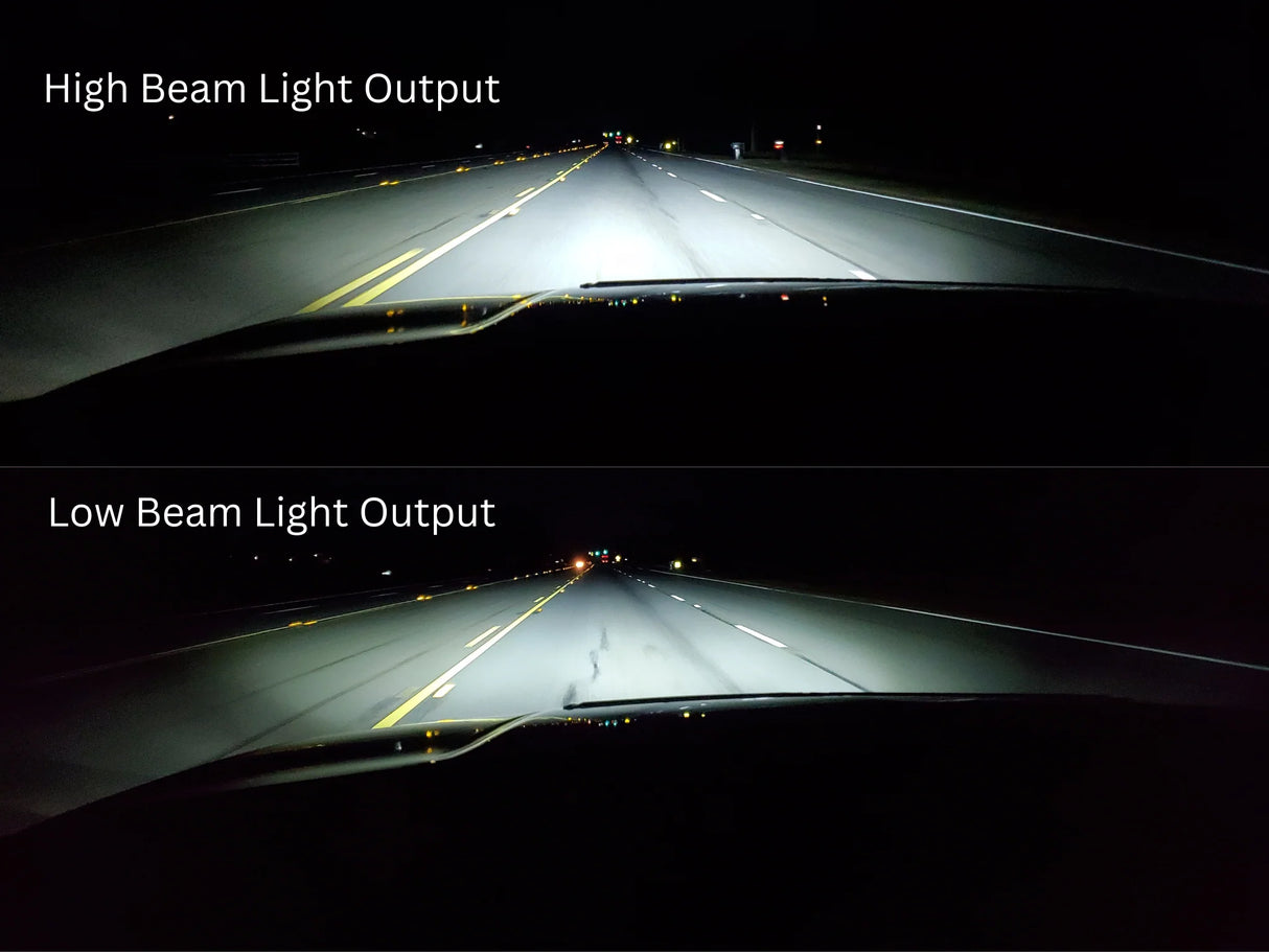 1982-1992 Camaro LED Headlight Kit w/ Built in Parking/Turn Signal Lights DRL