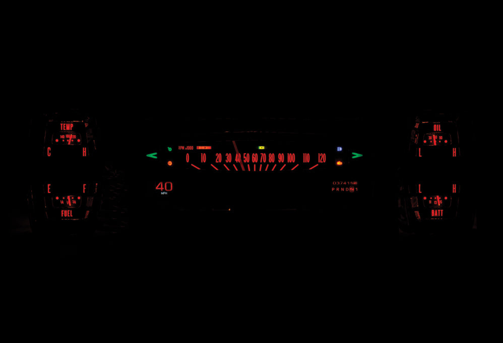 Dakota Digital RTX Gauges for 1961-1963 Lincoln Continental RTX-61L-X