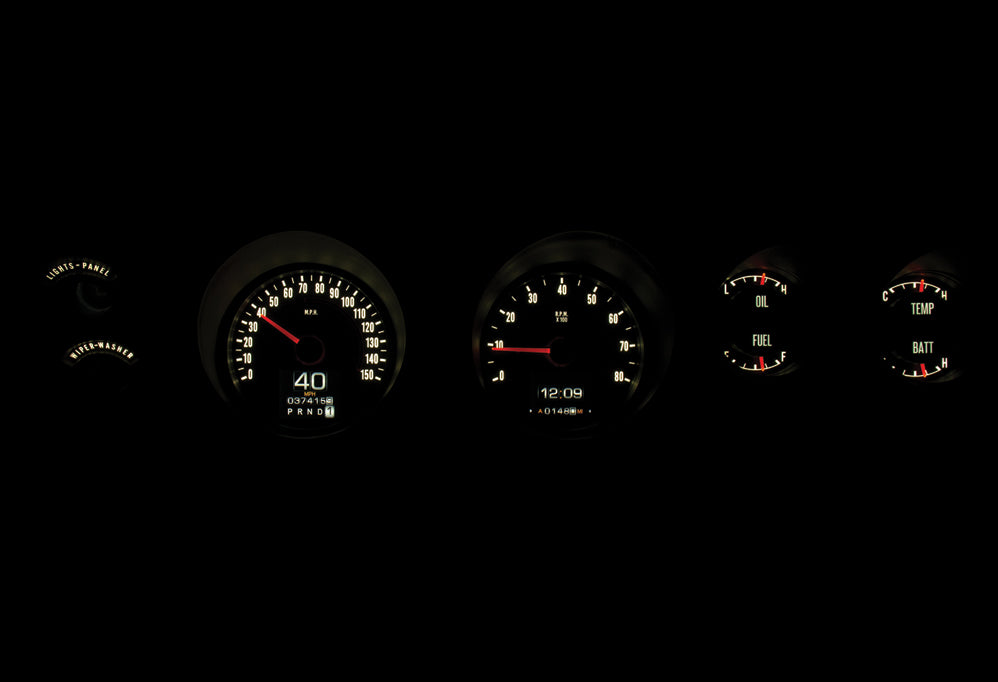 Dakota Digital RTX Gauges for 1971-1974 Mopar B-Body - RTX-71D-CHG-X