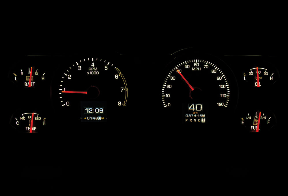 Dakota Digital RTX Gauges for 1979-1986 Ford Mustang - RTX-79F-MUS-X