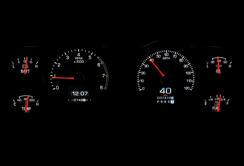 Dakota Digital RTX Gauges for 1979-1986 Ford Mustang - RTX-79F-MUS-X