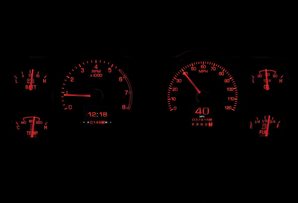 Dakota Digital RTX Gauges for 1979-1986 Ford Mustang - RTX-79F-MUS-X