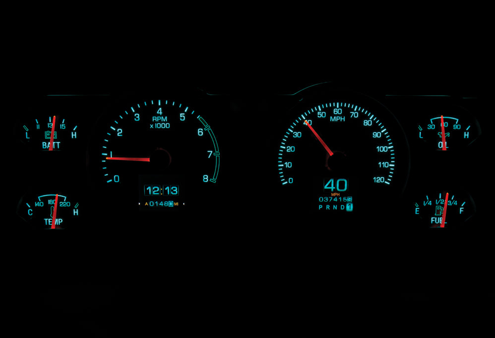 Dakota Digital RTX Gauges for 1979-1986 Ford Mustang - RTX-79F-MUS-X