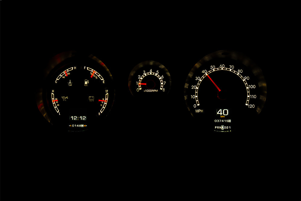 1980-1990 Toyota FJ 60 RTX Gauges by Dakota Digital - RTX-80T-FJ-X RTX-88T-FJ-X