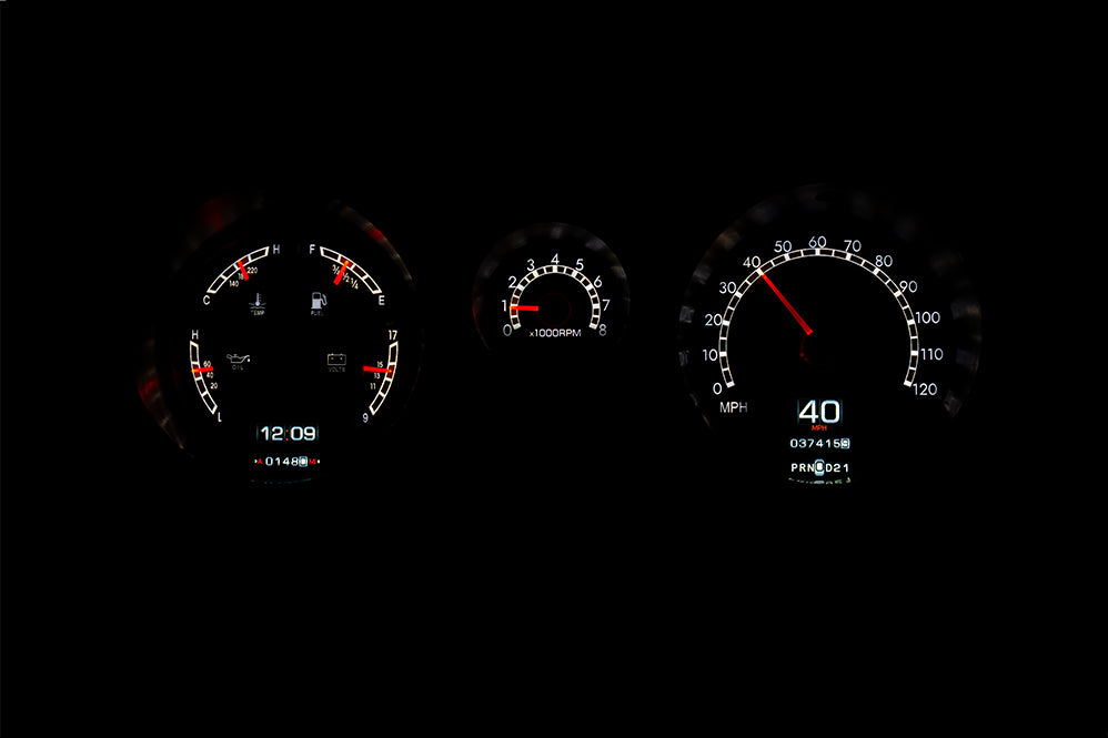 1980-1990 Toyota FJ 60 RTX Gauges by Dakota Digital - RTX-80T-FJ-X RTX-88T-FJ-X