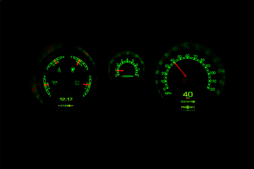 1980-1990 Toyota FJ 60 RTX Gauges by Dakota Digital - RTX-80T-FJ-X RTX-88T-FJ-X