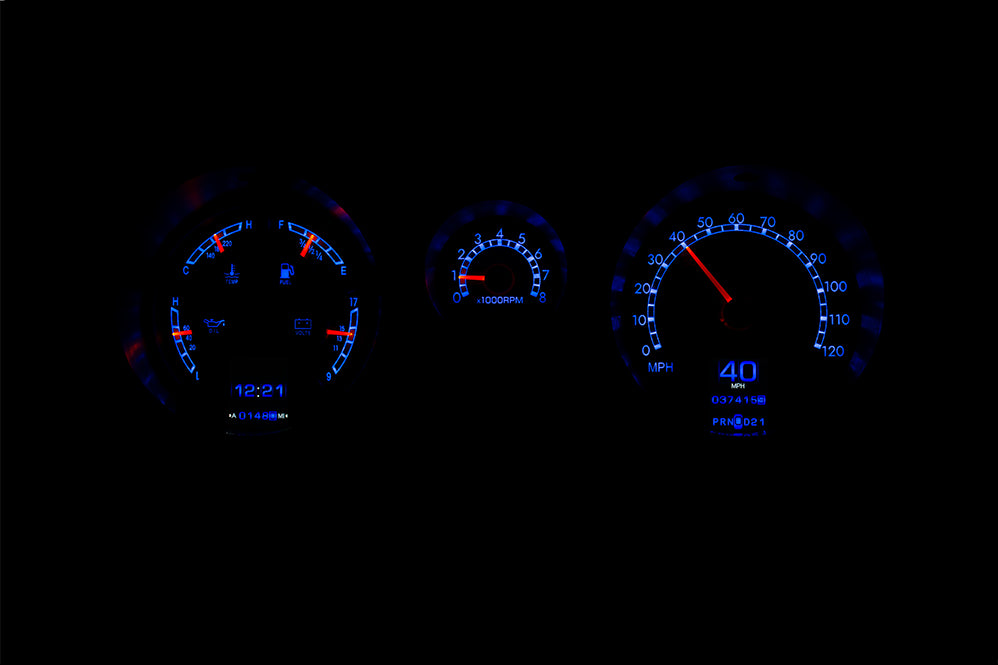 1980-1990 Toyota FJ 60 RTX Gauges by Dakota Digital - RTX-80T-FJ-X RTX-88T-FJ-X