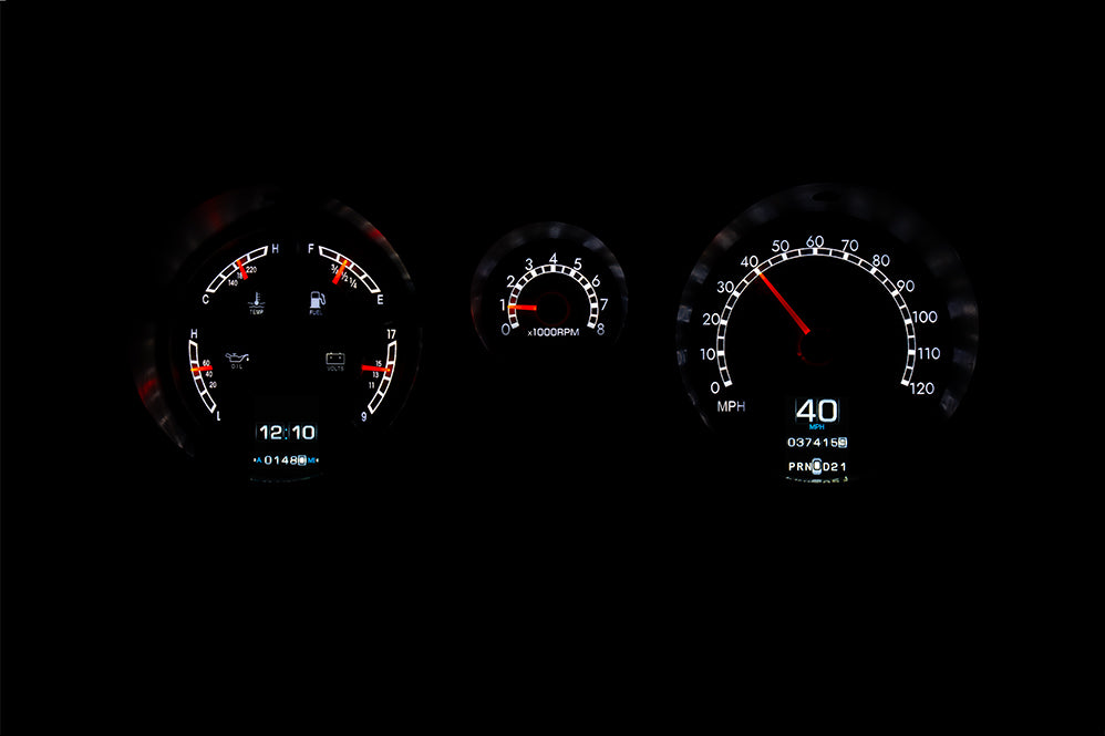 1980-1990 Toyota FJ 60 RTX Gauges by Dakota Digital - RTX-80T-FJ-X RTX-88T-FJ-X