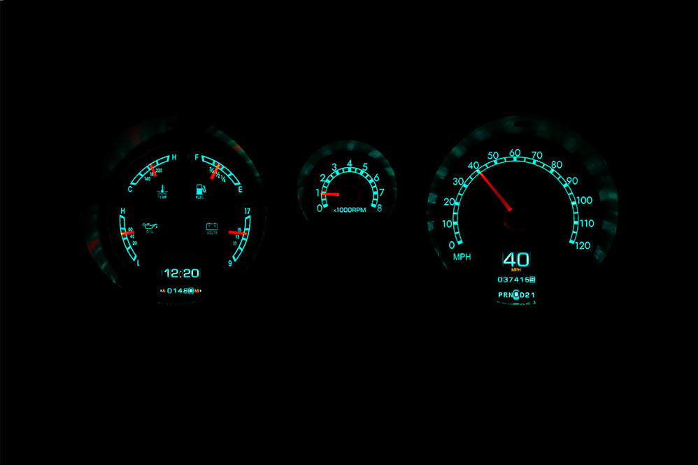 1980-1990 Toyota FJ 60 RTX Gauges by Dakota Digital - RTX-80T-FJ-X RTX-88T-FJ-X