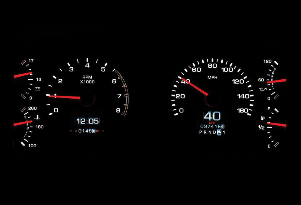 Dakota Digital RTX Gauges for 1987-1989 Ford Mustang - RTX-87F-MUS-X