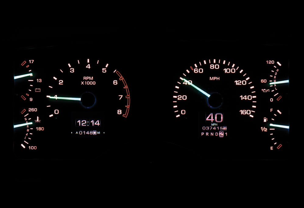 Dakota Digital RTX Gauges for 1987-1989 Ford Mustang - RTX-87F-MUS-X