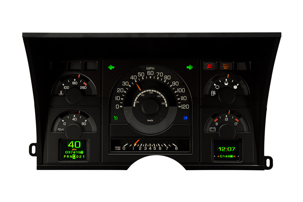 Dakota Digital RTX Gauges for 1988-1991 Chevy Pickup RTX-88C-PU-X GMC OBS GMT400