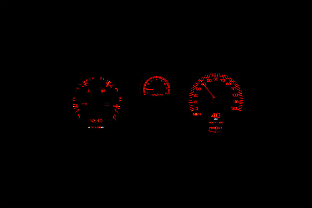 1980-1990 Toyota FJ 60 RTX Gauges by Dakota Digital - RTX-80T-FJ-X RTX-88T-FJ-X