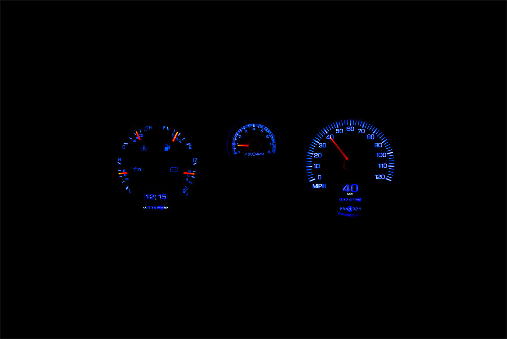 1980-1990 Toyota FJ 60 RTX Gauges by Dakota Digital - RTX-80T-FJ-X RTX-88T-FJ-X
