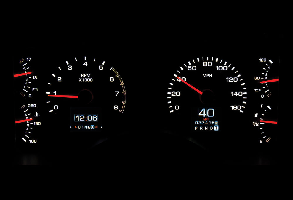 Dakota Digital RTX Gauges for 1990-1993 Ford Mustang - RTX-90F-MUS-X