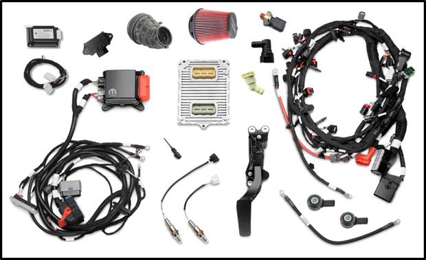 Mopar Performance Redeye 807hp Wiring Harness Kit - Demon 6.2L 77072601AA Hemi Controller