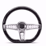 Carbon Fiber & Billet Steering Wheel - Patriarc - by Ring Brothers
