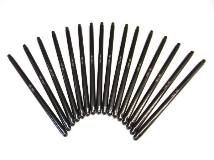 BTR LS Chromoly Pushrods - .080 Wall - Set of 16 - 5/16 11/32 3/8