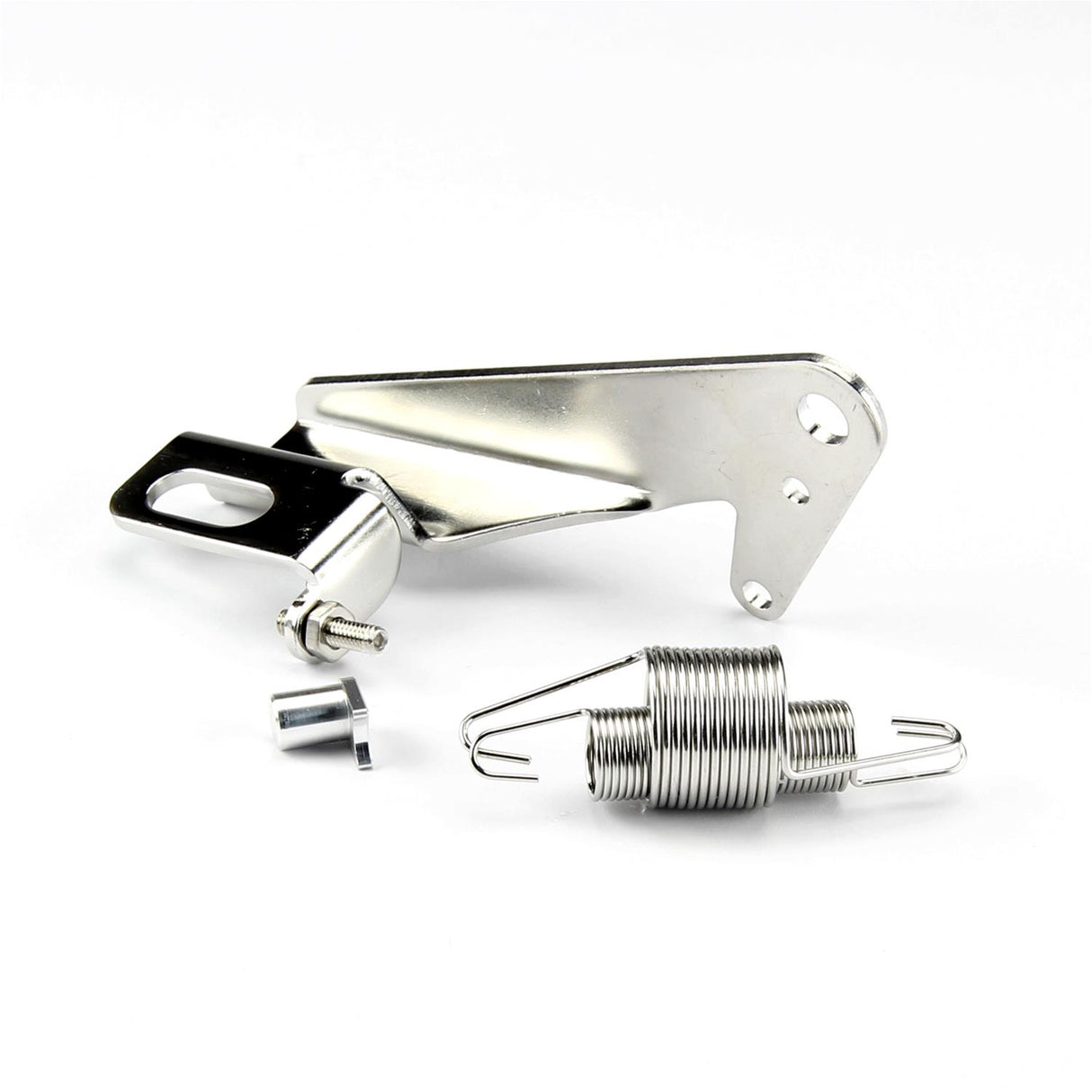 Lokar Throttle Cable & Kickdown Bracket for Holley Sniper 1 Systems - Stainless