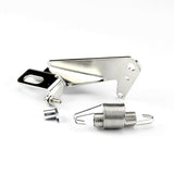 Lokar Throttle Cable & Kickdown Bracket for Holley Sniper 1 Systems - Stainless