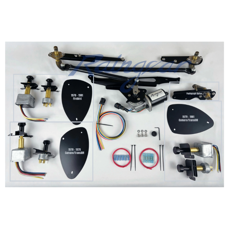 Raingear Hidden Wiper System 1970-1981 Firebird Trans Am