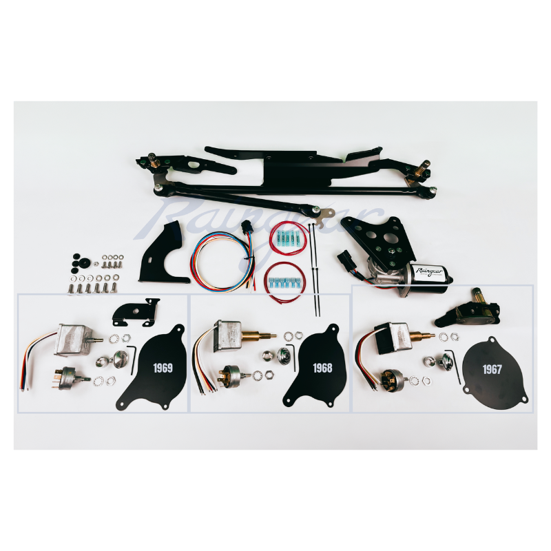 Raingear Hidden Wiper System 1967-1969 Camaro