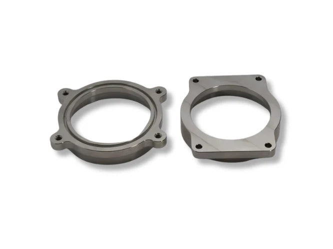 GM LS / LT Throttle Body Flanges - Relocation - Billet Aluminum