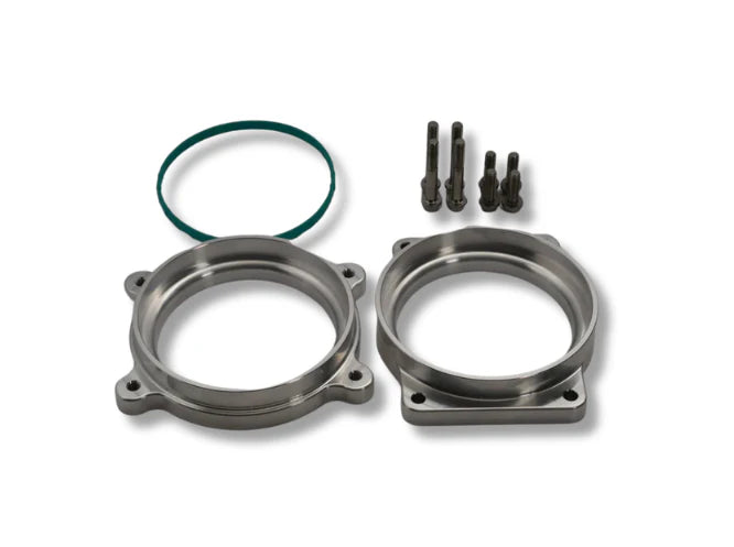 GM LS / LT Throttle Body Flanges - Relocation - Billet Aluminum