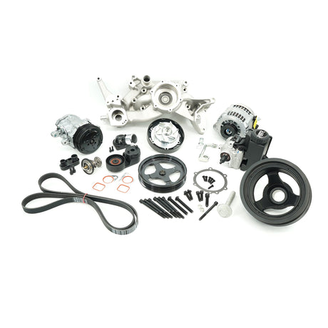 BTR Hyperdrive LS Accessory Drive - LS1 LS2 LS3 LS6 LS Serpentine Mid Mount