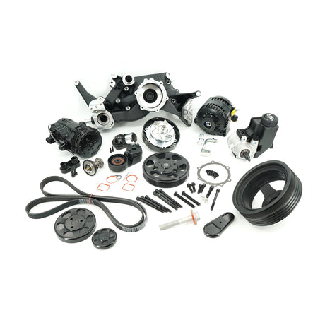 BTR Hyperdrive LS Accessory Drive - LS1 LS2 LS3 LS6 LS Serpentine Mid Mount